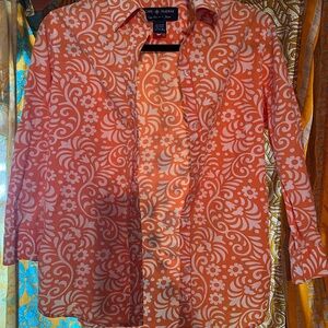 Cape Madras top size small